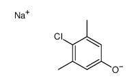sodium 4-chloro-3,5-dimethylphenolate structure