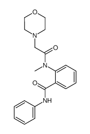 2-(N-Methyl-2-morpholinoacetylamino)-N-phenylbenzamide picture