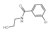 3-溴-N-(2-羟基乙基)苯甲酰胺图片