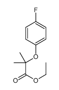 ethyl 2-(4-fluorophenoxy)-2-methylpropanoate结构式