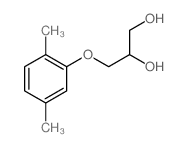 1,2-Propanediol,3-(2,5-dimethylphenoxy)-结构式