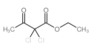 Ethyl 2,2-dichloro-3-oxobutanoate Structure