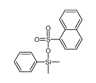 [dimethyl(phenyl)silyl] naphthalene-1-sulfonate Structure