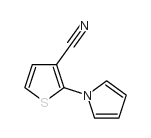2-(1H-吡咯-1-基)噻吩-3-甲腈结构式