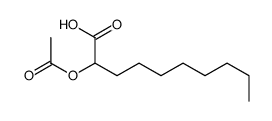2-acetyloxydecanoic acid Structure