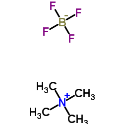 N,N,N-Trimethylmethanaminiumtetrafluoroborat Structure
