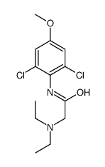 2',6'-Dichloro-2-(diethylamino)-4'-methoxyacetanilide picture