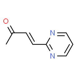 3-Buten-2-one, 4-(2-pyrimidinyl)-, (3E)- (9CI)结构式
