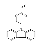 丙烯酰酸2-(9H-咔唑-9-YL)乙酯结构式