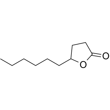 R-γ-癸内酯结构式