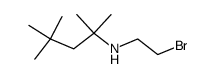 N-(2-bromo-ethyl)-1,1,3,3-tetramethyl-butylamin Structure