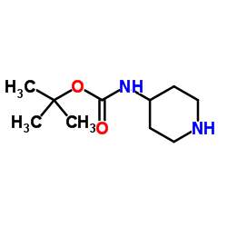 4-BOC-氨基哌啶结构式