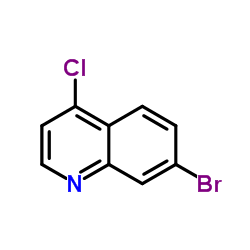 7-Bromo-4-chloroquinoline Structure