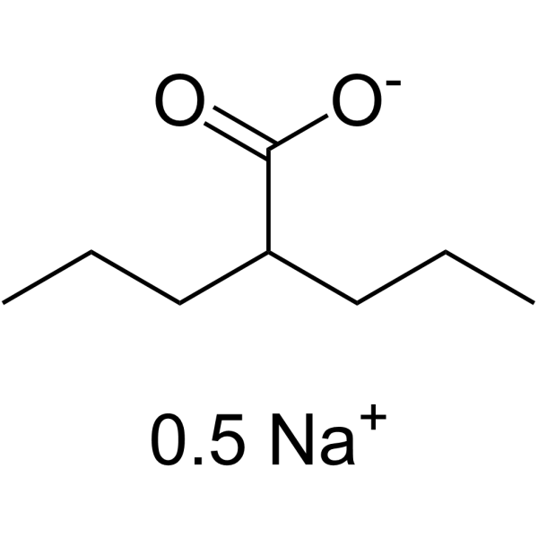 双丙戊酸钠结构式