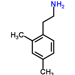 2,4-二甲基苯乙胺结构式
