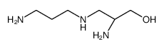 (2S)-2-amino-3-(3-aminopropylamino)propan-1-ol结构式