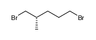 (-)-(S)-2-methyl-1,5-dibromopentane Structure