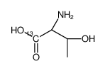(2S,3R)-2-amino-3-hydroxybutanoic acid结构式