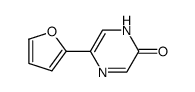 5-(FURAN-2-YL)PYRAZIN-2-OL结构式