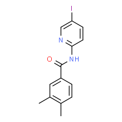 N-(5-Iodo-2-pyridinyl)-3,4-dimethylbenzamide Structure