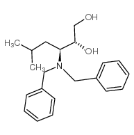 (2R,3s)-3-二苄基氨基-5-甲基-1,2-己二醇结构式