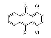 1,4,9,10-tetrachloroanthracene Structure