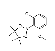 2,6-二甲氧基苯硼酸频呢醇酯结构式