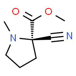 Proline, 2-cyano-1-methyl-, methyl ester (9CI) picture