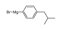p-isobutylphenyl magnesium bromide Structure