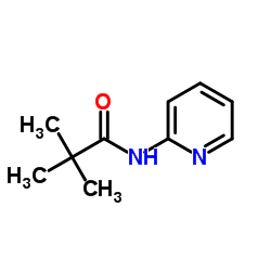 2,2-Dimethyl-N-(2-pyridinyl)propanamide Structure