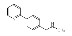 N-甲基-n-(4-吡啶-2-苄基)胺结构式