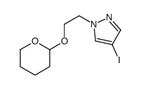 4-碘-1-(2-(四氢-2H-吡喃-2-基氧基)乙基)-1H-吡唑结构式
