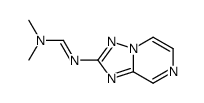 N,N-dimethyl-N'-([1,2,4]triazolo[1,5-a]pyrazin-2-yl)methanimidamide结构式