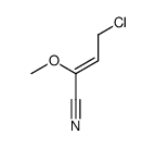 trans-4-chloro-2-methoxycrotononitrile Structure