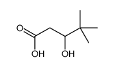 3-hydroxy-4,4-dimethylpentanoic acid Structure