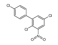 2,5-dichloro-1-(4-chlorophenyl)-3-nitrobenzene结构式