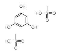 benzene-1,3,5-triol,methanesulfonic acid结构式