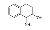 1-氨基-1,2,3,4-四氢萘-2-醇结构式