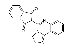 2-(2,3-dihydroimidazo[1,2-c]quinazolin-5-yl)indene-1,3-dione Structure
