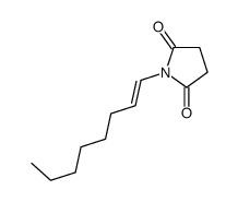 1-oct-1-enylpyrrolidine-2,5-dione结构式
