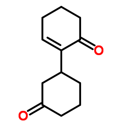1,1'-Bi(cyclohexan)-6-ene-2,3'-dione结构式