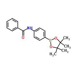 N-(4-(4,4,5,5-四甲基-1,3,2-二噁硼烷-2-基)苯基)苯甲酰胺图片