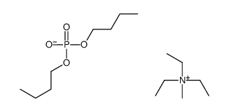 dibutoxy(oxo)phosphanium,triethyl(methyl)azanium Structure