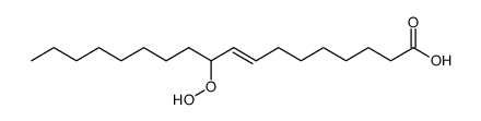 trans-10-hydroperoxyoctadec-8-enoic acid结构式