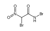 N,α-dibromonitroacetamide Structure