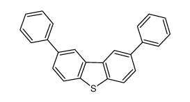 2,8-diphenyldibenzo[b,d]thiophene结构式