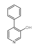 3-羟基-4-苯基吡啶结构式