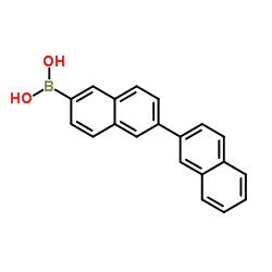 [2,2'-联萘]-6-基硼酸结构式