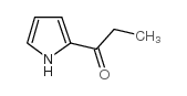 2-丙酰基吡咯结构式