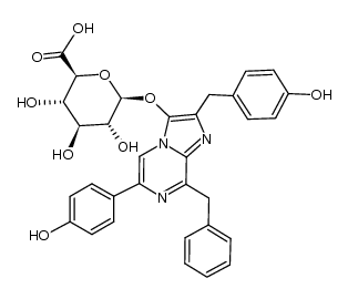 watasenia preluciferyl β-D-glucopyranosiduronic acid结构式